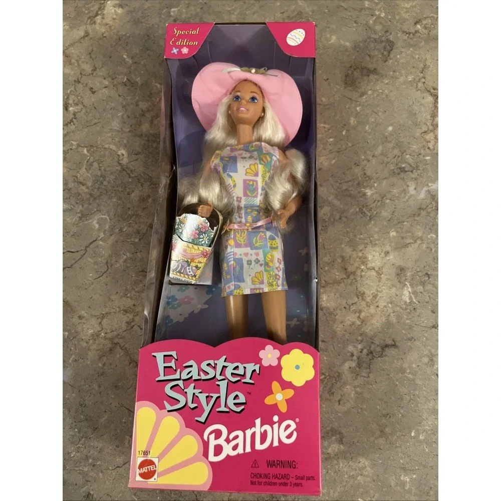 Vintage 1997 Easter Style Barbie Doll Mattel